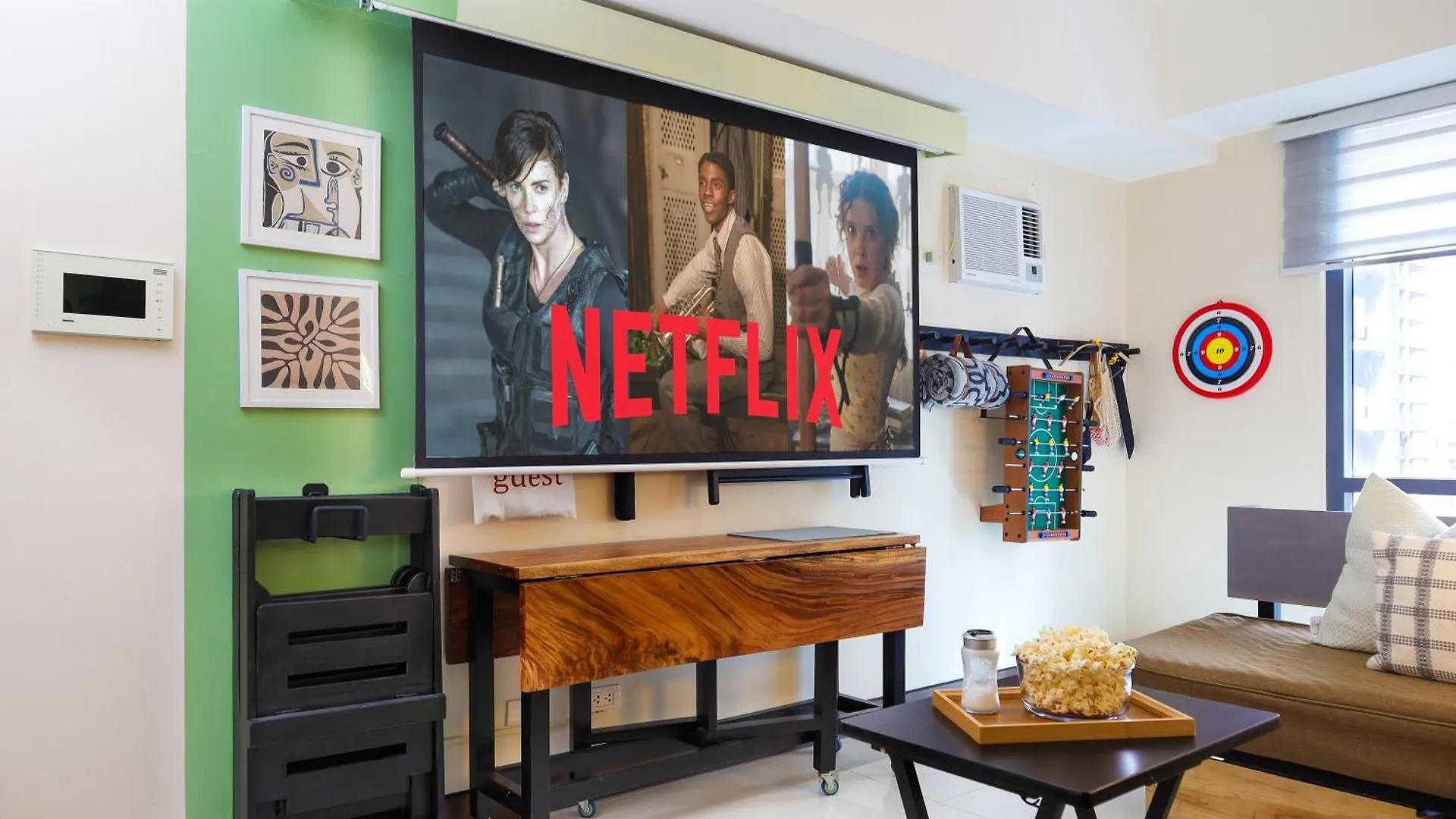 Spacious Family Sleeper Bgc & 84Inch Cinema Μανίλα Διαμέρισμα